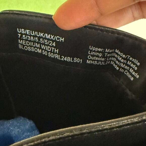 Kenneth Cole Blossom 50 Leather Knee High Kitten Heel Stretch Boots Womens 7.5 - Picture 11 of 11